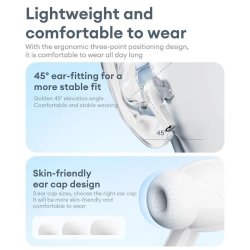 Lenovo LP5 Pro TWS Bluetooth 5.4 Earbuds Sort &ndash; Tr�dl�se HiFi In-Ear H�retelefoner med ANC