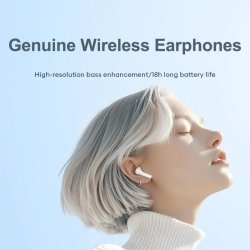 Lenovo LP5 Pro TWS Bluetooth 5.4 Earbuds Sort &ndash; Tr�dl�se HiFi In-Ear H�retelefoner med ANC