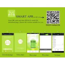 Remax Bluetooth hjtaler/lampe