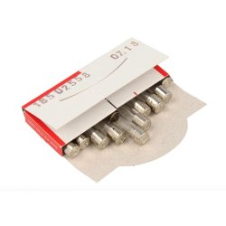 Glassikring - 250V - 5.0A-F - 20x5mm (10 stk)