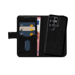 Samsung Galaxy S26 Ultra 2i1 Magnet L�dercover Sort &ndash; Mobilize MagSafe Kortholder 