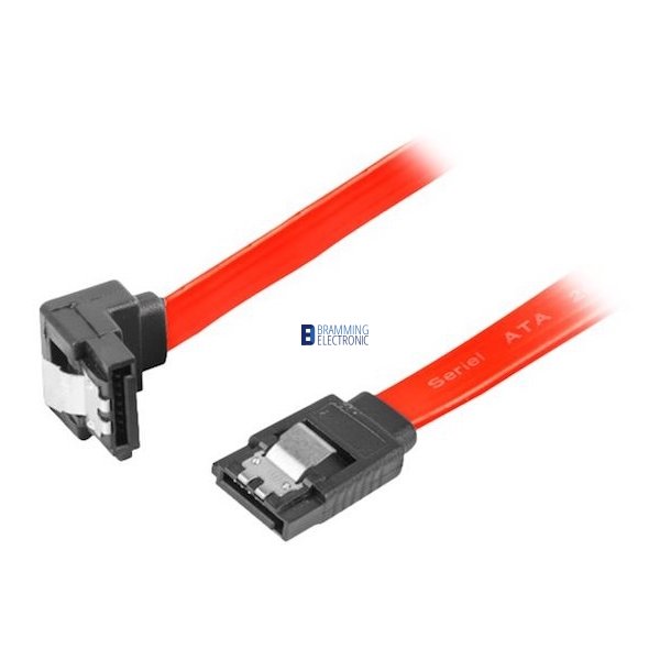 DeLOCK SATA-kabel Rd 50cm (Lige - Vinklet)