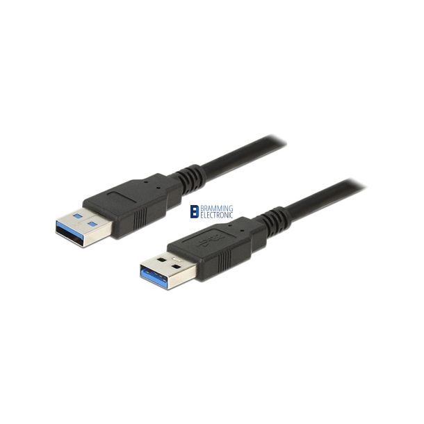DELOCK USB 3.0-kabel, 3 m, USB-A han - USB-A han