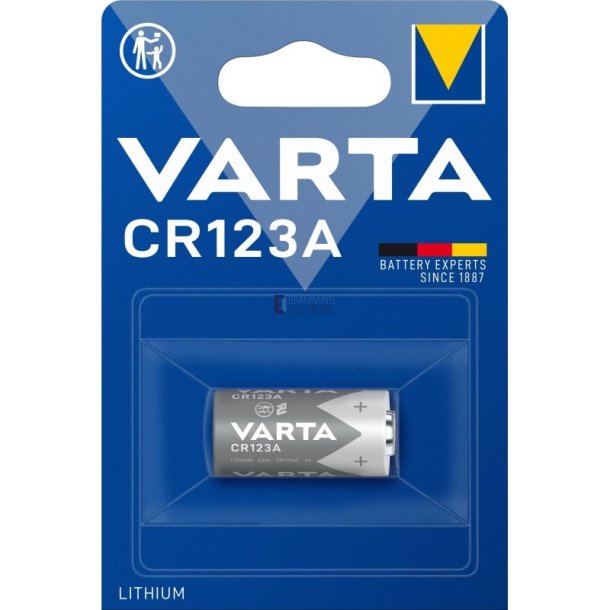 CR123A Batteri - Varta