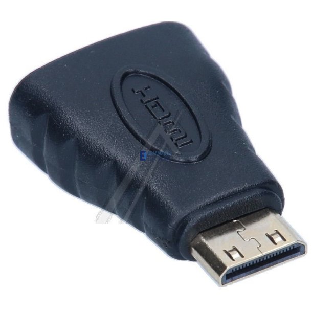 Mini HDMI til HDMI adapter (Hdmi 19-pin hun til Mini Hdmi 19-pin han)