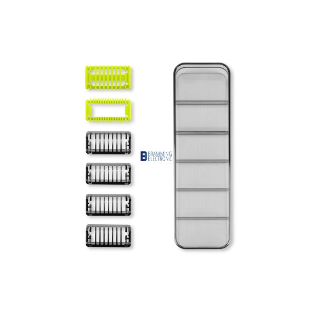7-i-1 tilbeh�r til Philips OneBlade & OneBlade Pro (afstandskam s�t) 