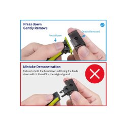 7-i-1 tilbeh�r til Philips OneBlade & OneBlade Pro (afstandskam s�t) 