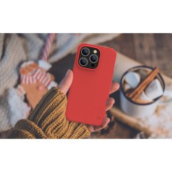 iPhone 14 Pro, Super Frosted Shield Pro Cover i Rd