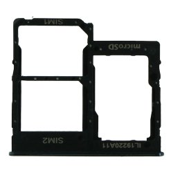 Samsung Galaxy A41, SIMkort bakke i Sort (Dual Card model)