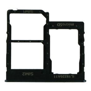 Samsung Galaxy A41, SIMkort bakke i Sort (Dual Card model)