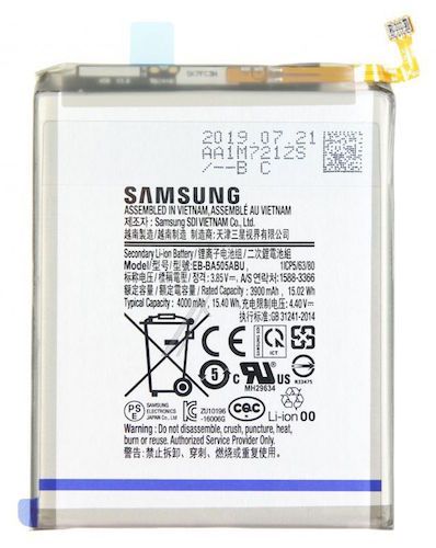 pyramide pastel Opera Samsung Galaxy A50 Batteri - Samsung A50 Dele - Bramming Electronic ApS