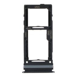 Samsung Galaxy A52/A72, SIMkort bakke i Sort (Dual Card model)