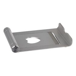 Stativ til telefoner og tablets, Non-slip, Aluminium, Slv