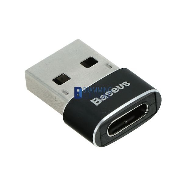 Baseus adapter USB-A han til USB-C hun