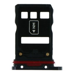Huawei P30 Pro, SIMkort bakke i Sort (Dual Card model)