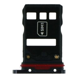 Huawei P30 Pro, SIMkort bakke i Sort (Dual Card model)