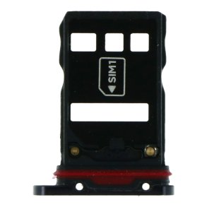 Huawei P30 Pro, SIMkort bakke i Sort (Dual Card model)