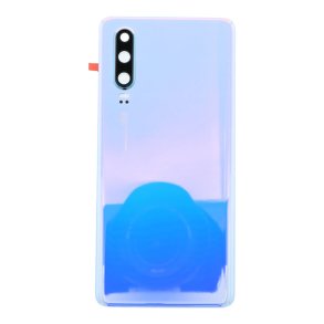 Huawei P30 Bagcover i hvid (Crystal)