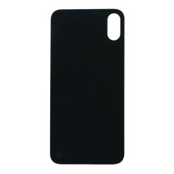 iPhone X Bagglas i Sort (Large hole)