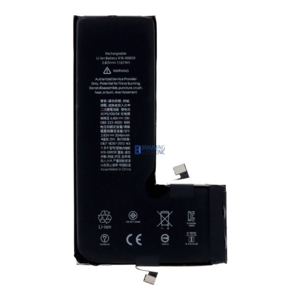 iPhone 11 Pro, Batteri (Original) 616-00659