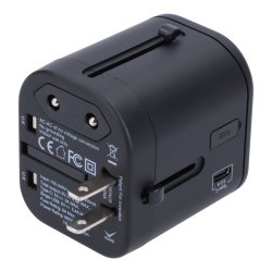 Multifunktion Rejse-adapter (Universal) 4 forskellige stik