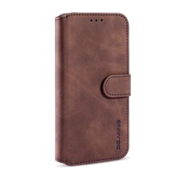 iPhone 12 Pro Max, Ldercase til kreditkort i Brun