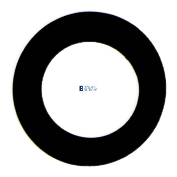 iPad 5 2017, Glasset foran bagkameraet