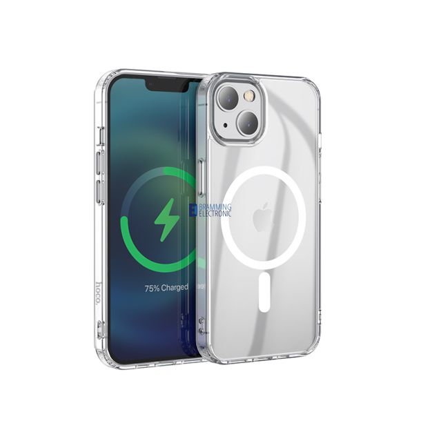 iPhone 13 / 14, ultra tynd cover i transparent (Magsafe)