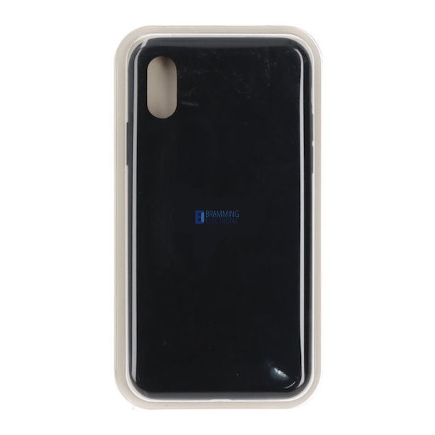 Silicone case - iPhone X / XS i Sort