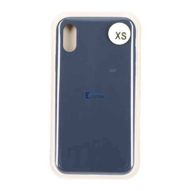 Silicone case - iPhone X / XS i Bl