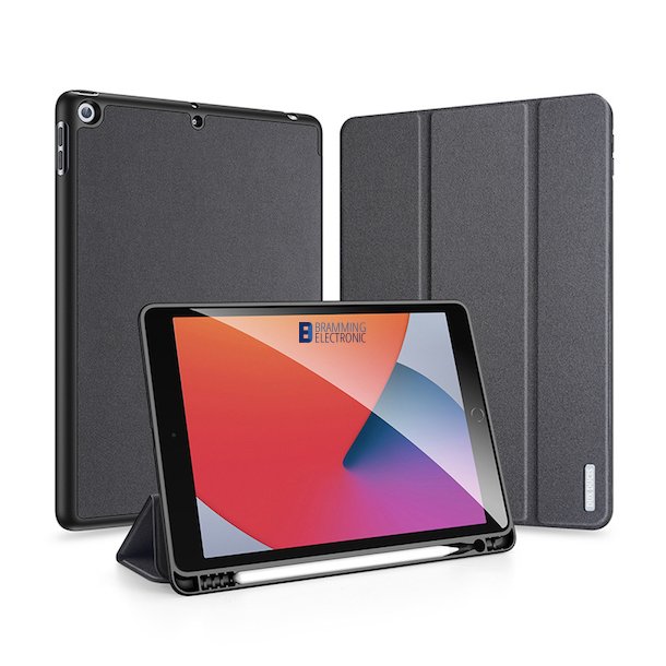 iPad Air 4 / Air 5 / Air 11, Flipcover med pen holder i Sort