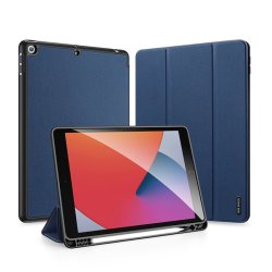 iPad 7/8/9 10.2 Flipcover med pen holder i Bl