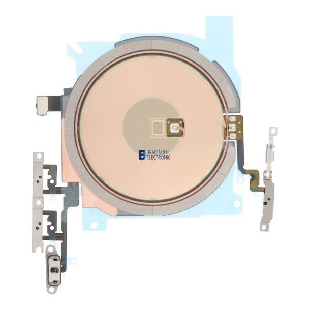 iPhone 13 Mini, NFC trdls oplade antenne / Power, volume, mute knap