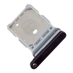 Samsung Galaxy S22 Ultra 5G, SIMkort bakke i Sort (Dual Card model)