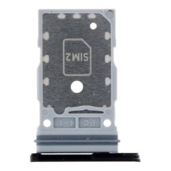 Samsung Galaxy S22 / S22 Plus 5G SIMkort bakke i Sort (Dual Card model)