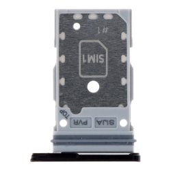 Samsung Galaxy S22 / S22 Plus 5G SIMkort bakke i Sort (Dual Card model)