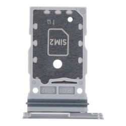 Samsung Galaxy S22 / S22 Plus 5G SIMkort bakke i Hvid (Dual Card model)