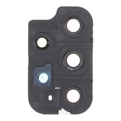 Samsung A33 5G, Glas foran bagkamera med ramme i Sort