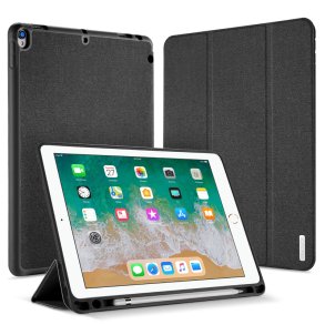 iPad Air 3 (2019) / iPad Pro 10.5 Flipcover med pen holder i Sort