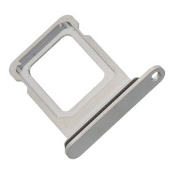 iPhone 14 Pro / 14 Pro Max, Simkort bakke i Hvid (Single card)