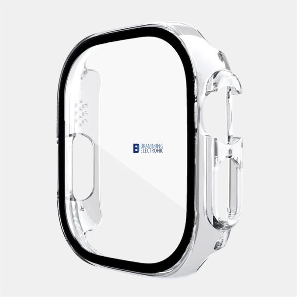 Apple Watch Ultra 49mm, Beskyttelsesglas og cover i Klar