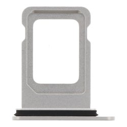 iPhone 14 / 14 Plus, Simkort bakke i Slv (Dual card)