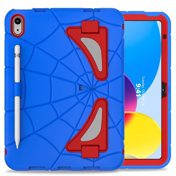 iPad 10, Shock Proof cover (Spider-man) i Bl