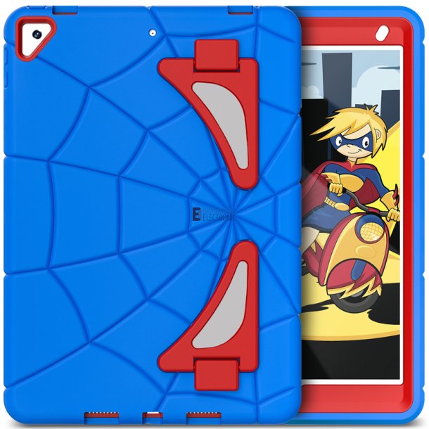 iPad 7 / iPad 8 / iPad 9, Shock Proof cover (Spider-man) i Bl