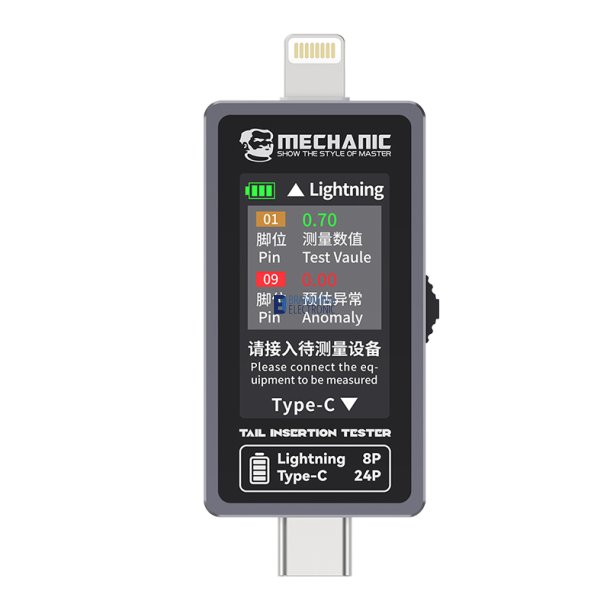 USB-C/Lightning Ladeport tester (Mechanic)