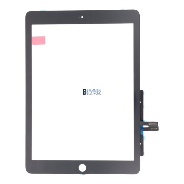 iPad 6 2018 Touch skrm i Sort (med tape)