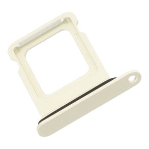 iPhone 15 / 15 Plus, Simkort bakke i Gul (Single card)