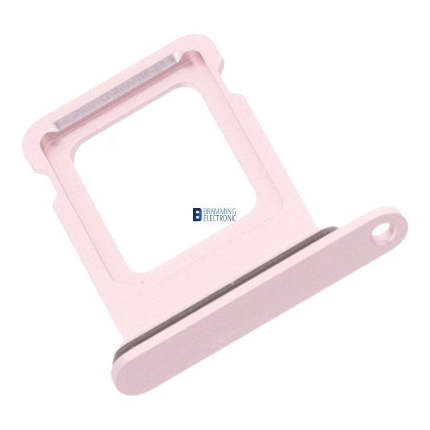 iPhone 15 / 15 Plus, Simkort bakke i Pink (Single card)