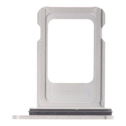 iPhone 15 Pro / 15 Pro Max, Simkort bakke i Slv (Single card)