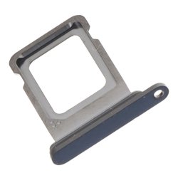 iPhone 15 Pro / 15 Pro Max, Simkort bakke i Bl (Single card)